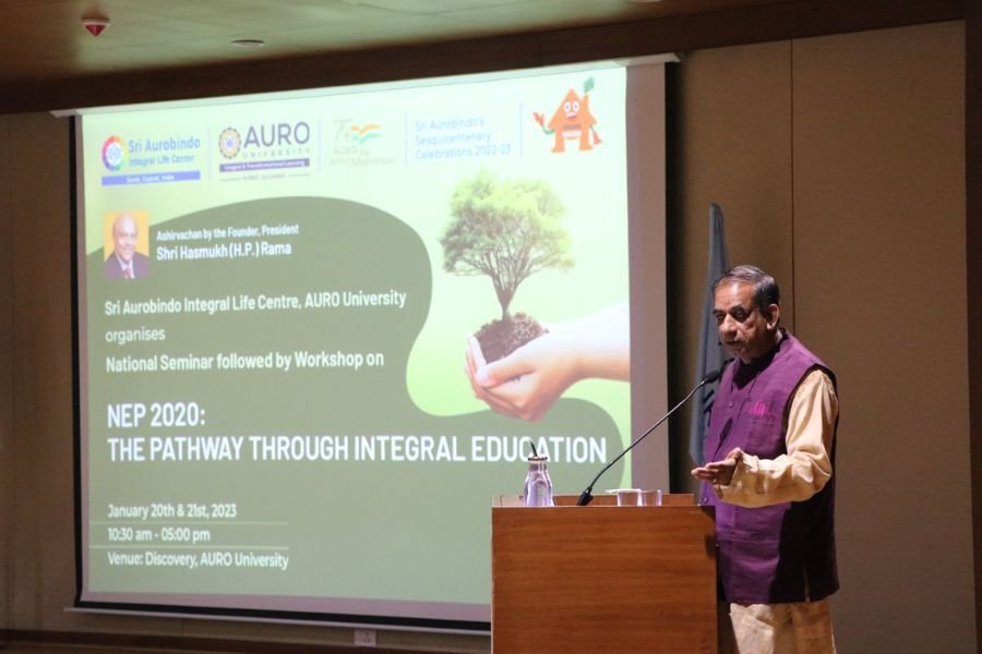 AURO University organized two days National Seminar on “NEP 2020: The Pathway Through Integral Education