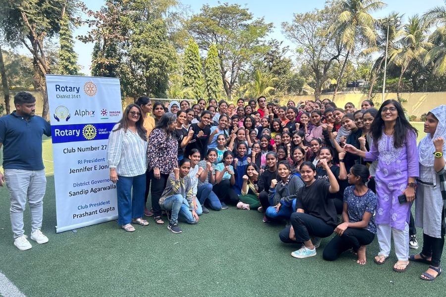 Caerus3 Advisors, and Rotary Club of Bombay Peninsula host self defence workshop for 80 Udyaan Shalini Fellowship NGO girls