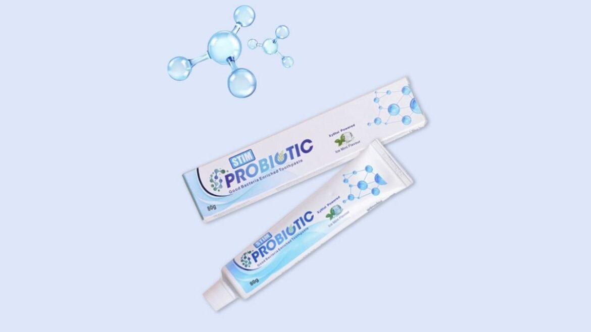 STIM Probiotic Toothpaste: Revolutionizing Oral Health with Good Bacteria, Fluoride, and Xylitol