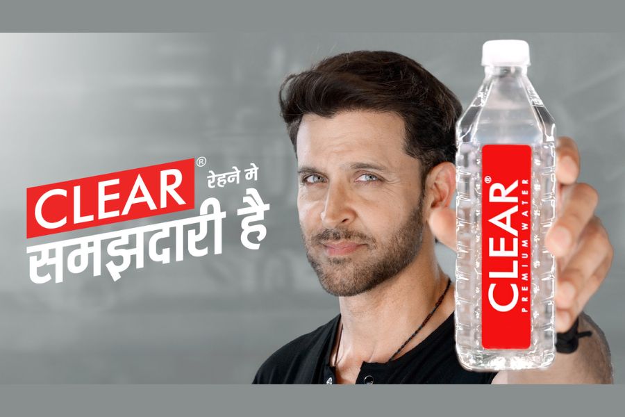CLEAR Premium Water is Hrithik Roshan’s Clear Choice
