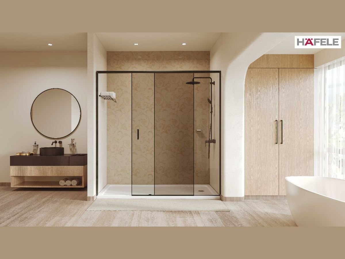 Aeterna Shower Sliding System by Hafele