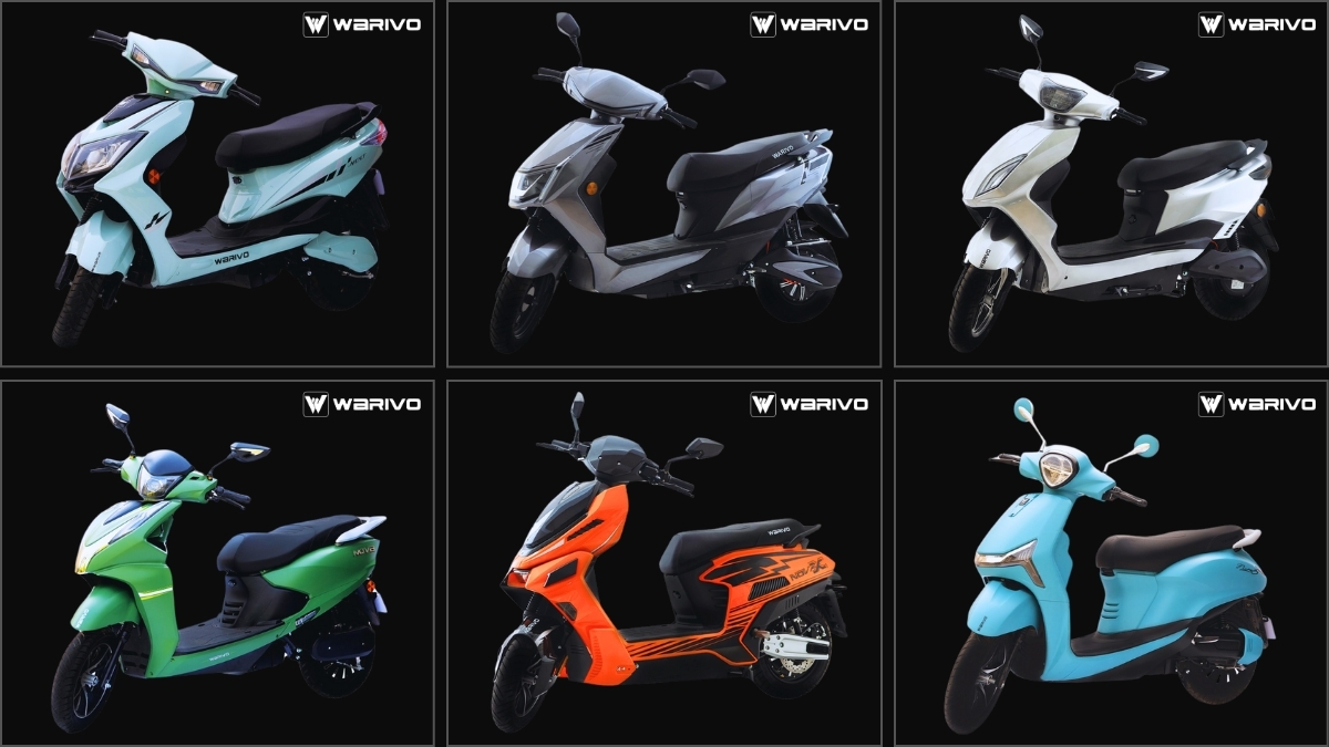 Warivo Motors Powers Ahead with 6 New Electric Scooters Starting at INR 44,999, Targets Every Indian Commuter