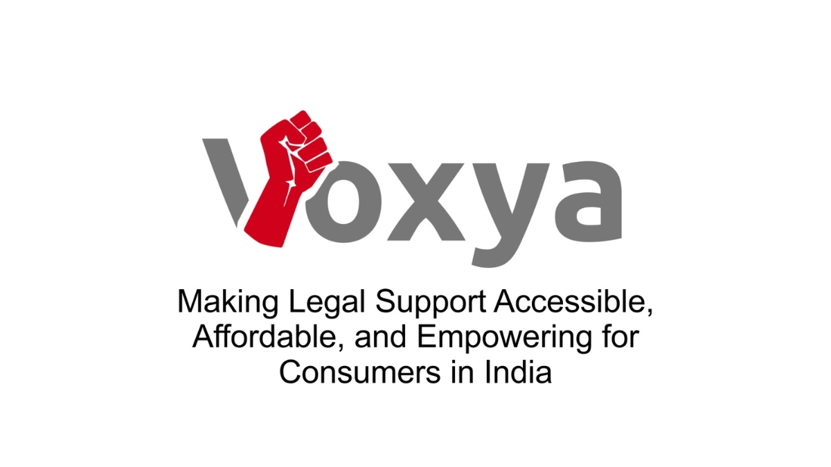 Voxya: Making Legal Support Accessible, Affordable, and Empowering for Consumers in India