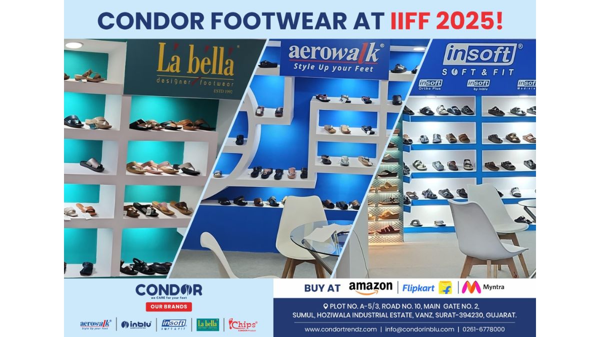 Condor Footwear Makes a Mark at the 9th Indian International Footwear Fair