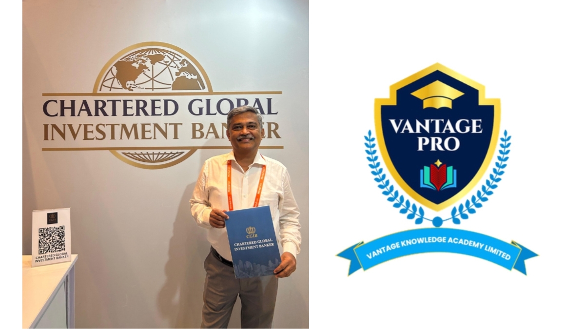 Vantage Announces Launch of India’s First Chartered Global Investment Banking Certification