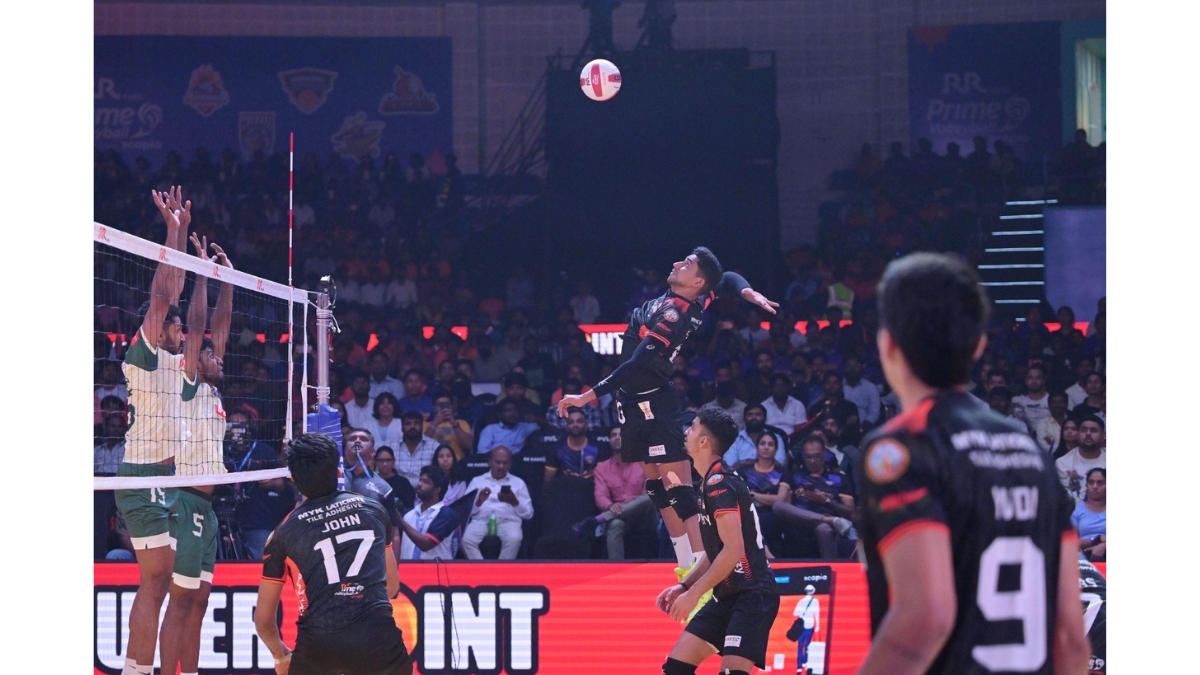 PVL 2025: Hyderabad Black Hawks stop Bengaluru Torpedoes’ unbeaten run, claim second straight win