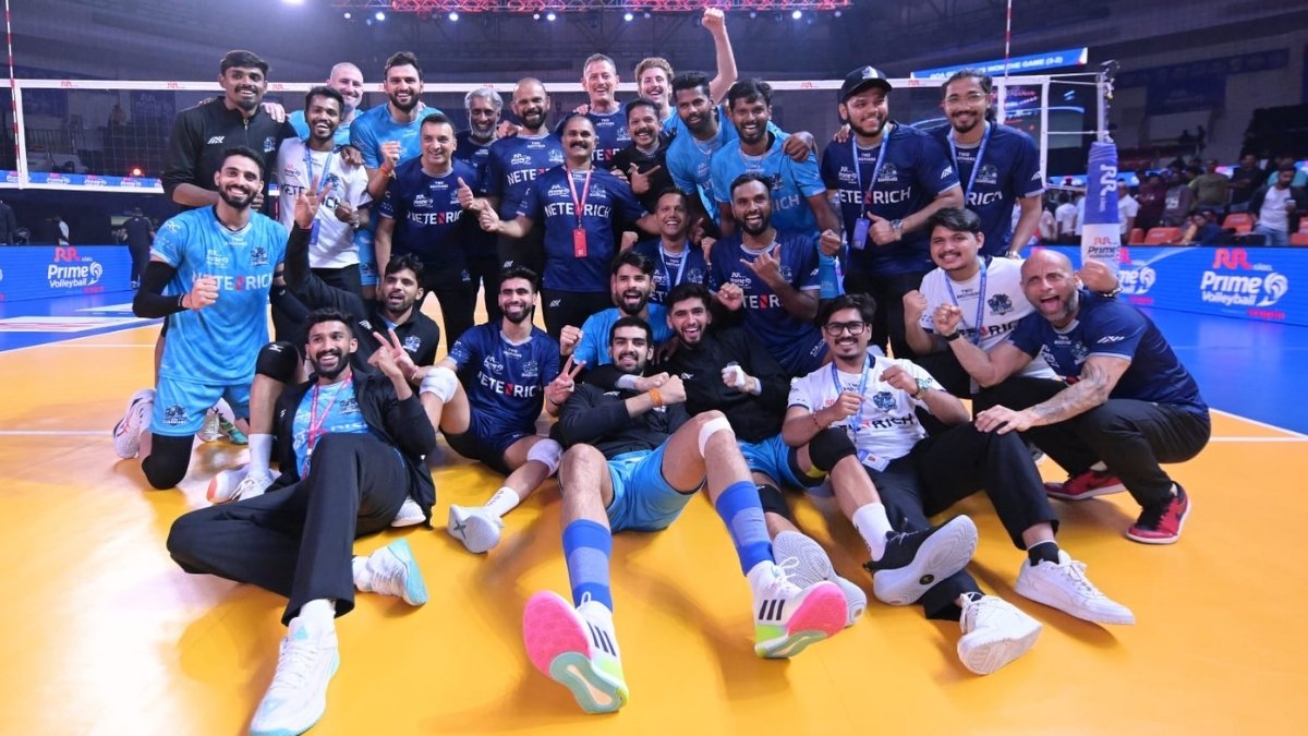 PVL 2025, Season 4, Match 29: Goa Guardians Script Stunning 3–2 Turnaround To Edge Delhi Toofans