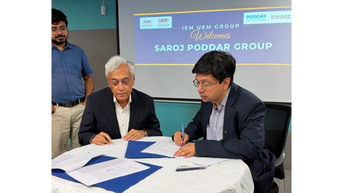 IEM-UEM Group Signs MoU with Invariz Private Limited to Accelerate AI-Led Education, Research and Industry Innovation